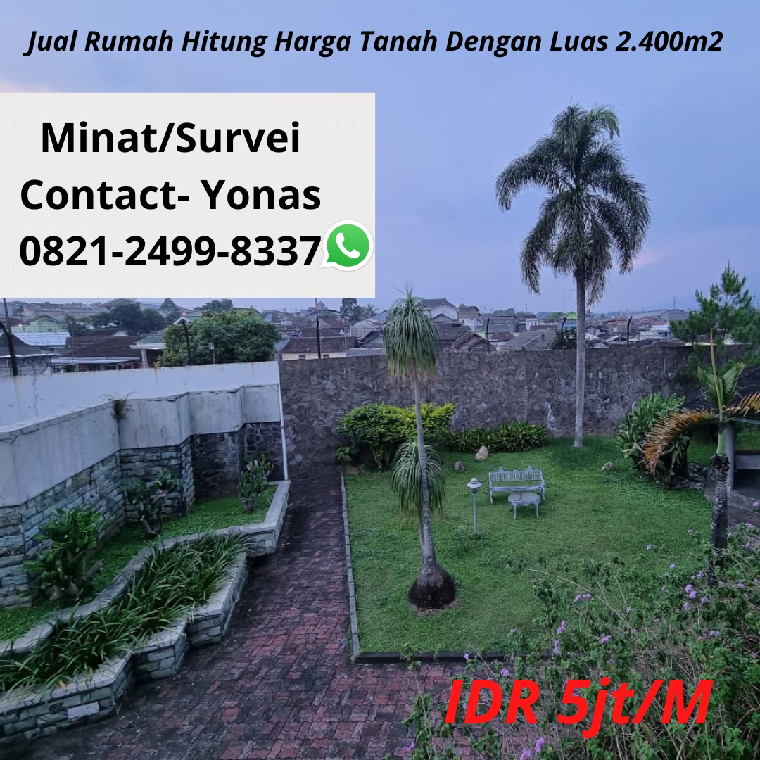 Jual Rumah Hitung Harga Tanah Dengan Luas 2.400m2,Daerah Salatiga , jawa tengah